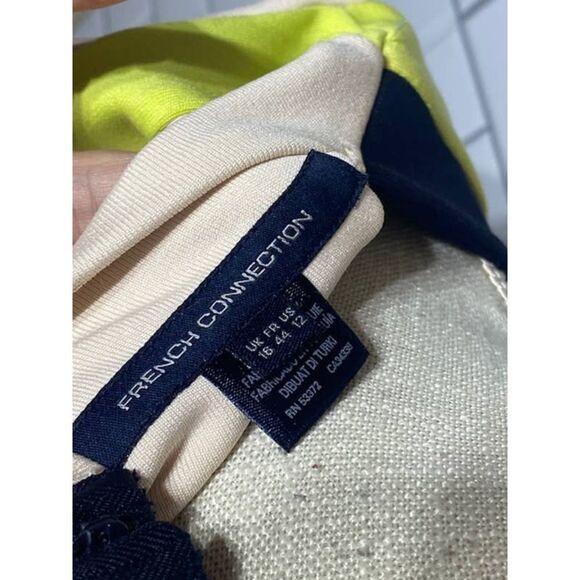 French Connection Monroe Colorblock Dress - Picture 5 of 6